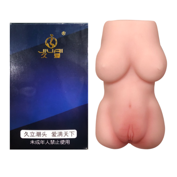 Bộ ngực giả và âm đạo silicone trần cao cấp Jiuai 01