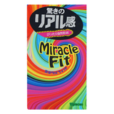  | Sagami Miracle Fit | Bao cao su ôm sát, size 49mm | Hộp 10 | 