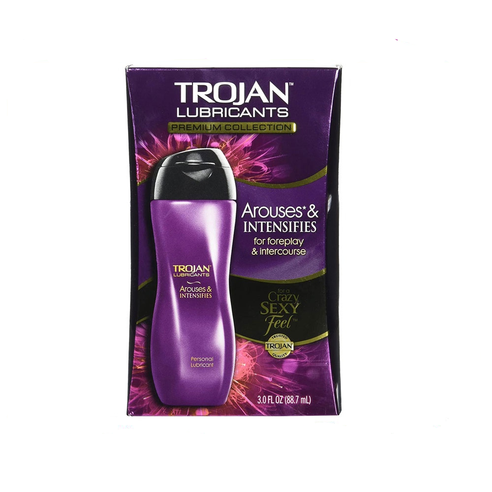 Gel bôi trơn cao cấp kích thích, se khít nữ Trojan Arouses &