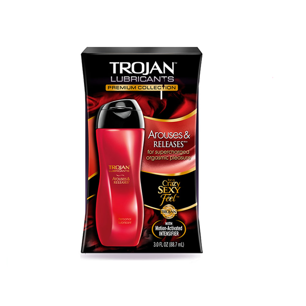 Gel bôi trơn cao cấp kích thích, làm hồng nữ Trojan Arouses & Releases