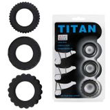  Bộ 3 vòng đeo silicone kéo dài thời gian Baile Titan 