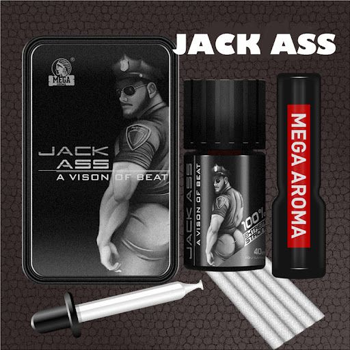  Combo chai hít tăng khoái cảm Popper Jack Ass | Chai 40ml + 10ml 