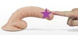  Dương vật giả dính tường có rung 19cm Lovetoy Real Extreme 