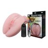  Realistic Feel - Âm đạo giả silicone nguyên khối có rung 