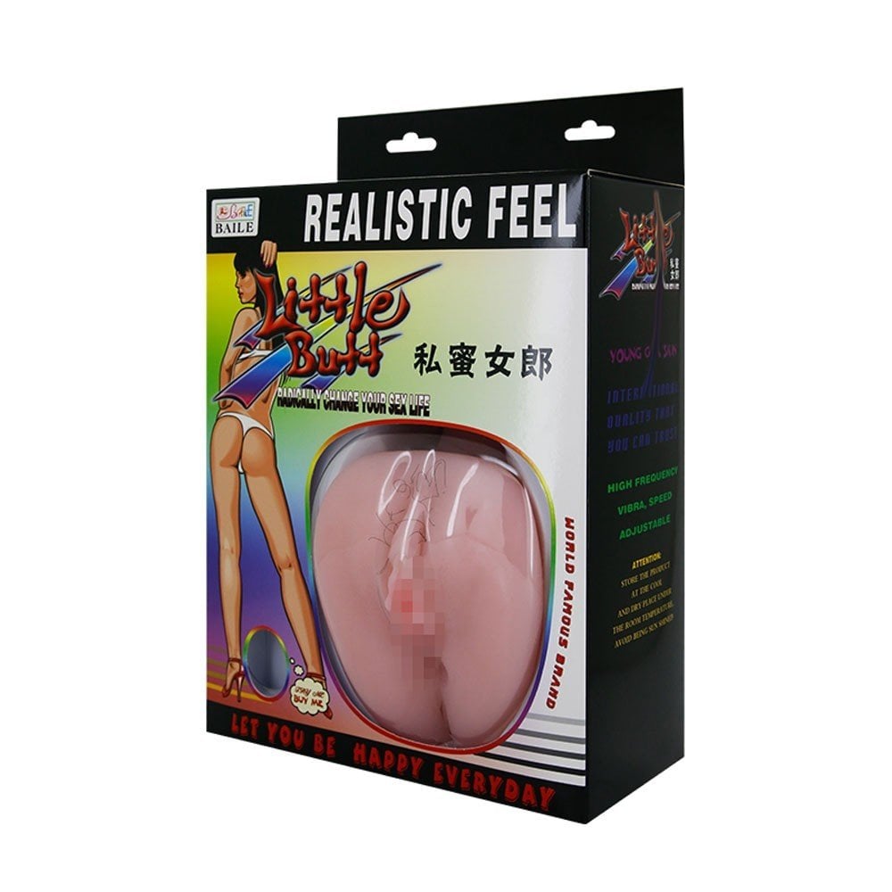 Hộp sản phẩm Realistic Feel âm đạo giả silicone nguyên khối có rung