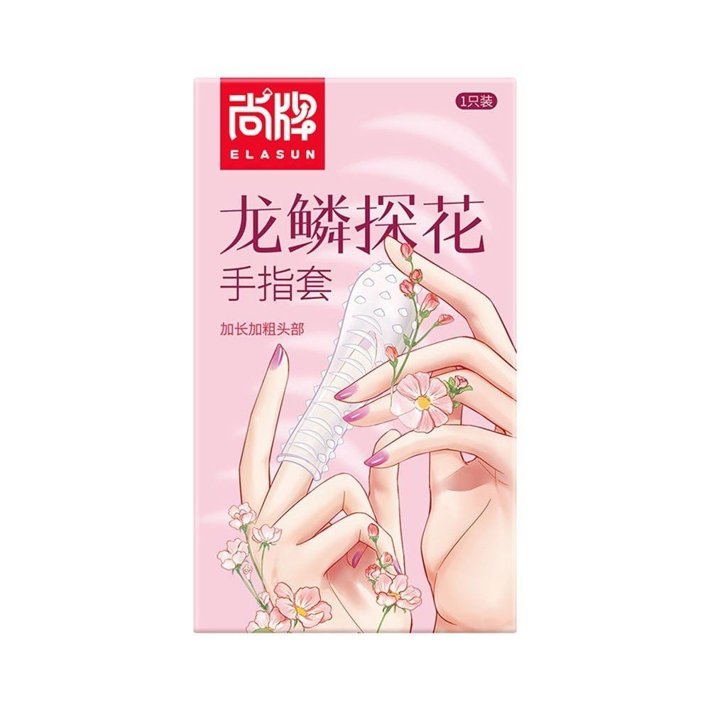  Bao cao su ngón tay silicone Elasun | Hộp 1 cái 