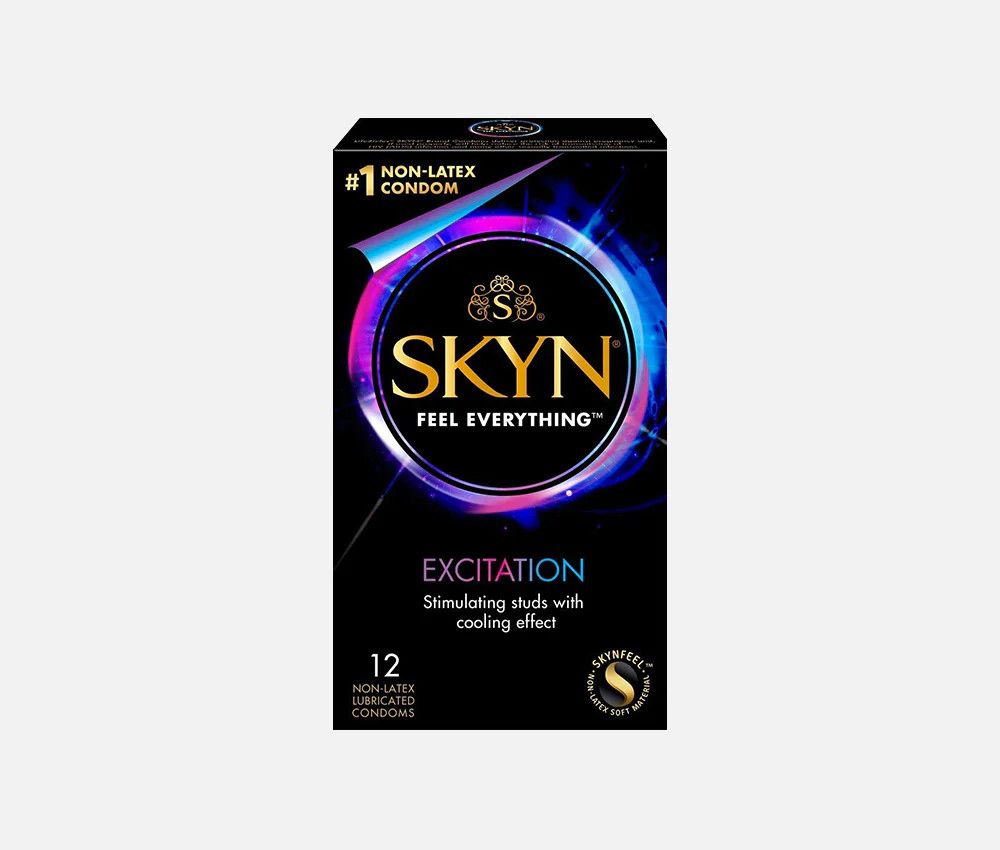  Bao cao su kích thích nữ - Skyn Excitation - Hộp 12 Cái 