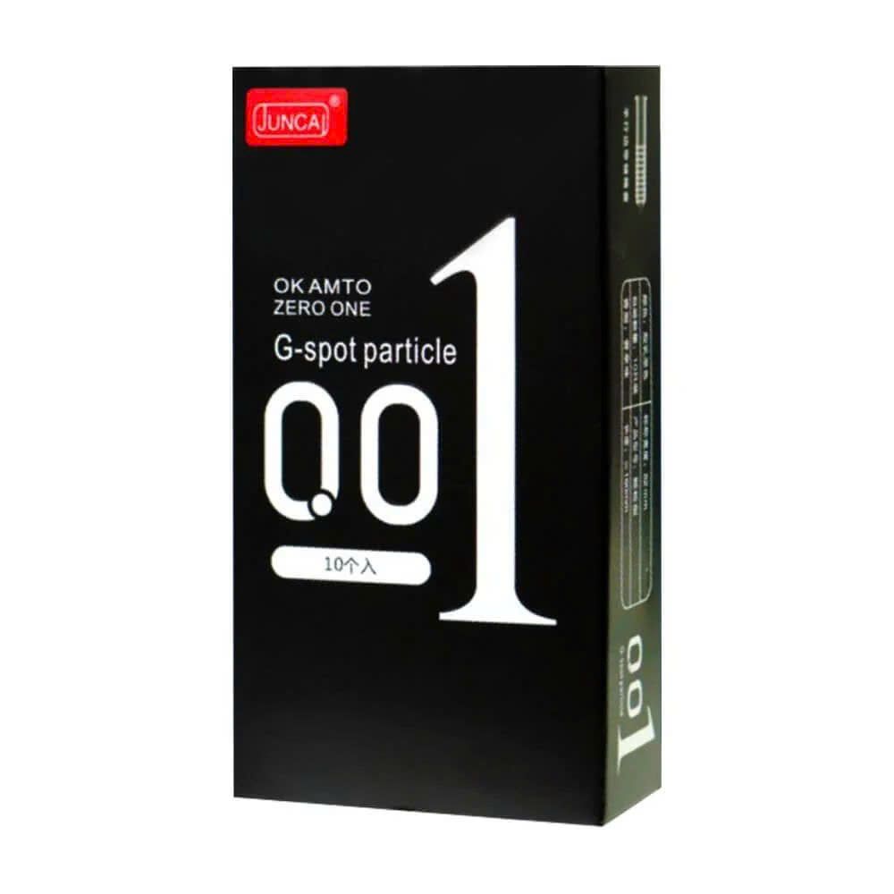  Bao cao su cao cấp siêu mỏng Juncai 001 Okamto G-Spot | Hộp 10 cái 