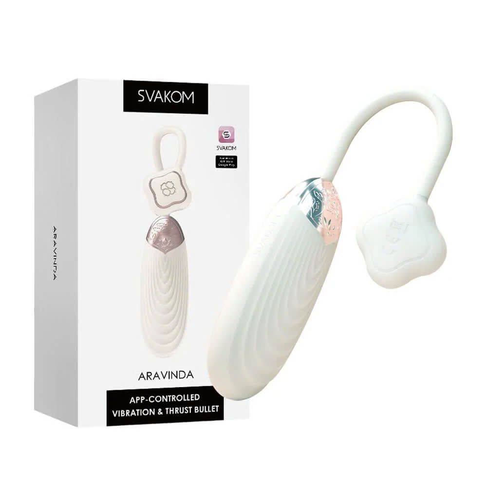  Trứng rung thụt cao cấp Svakom Aravinda 