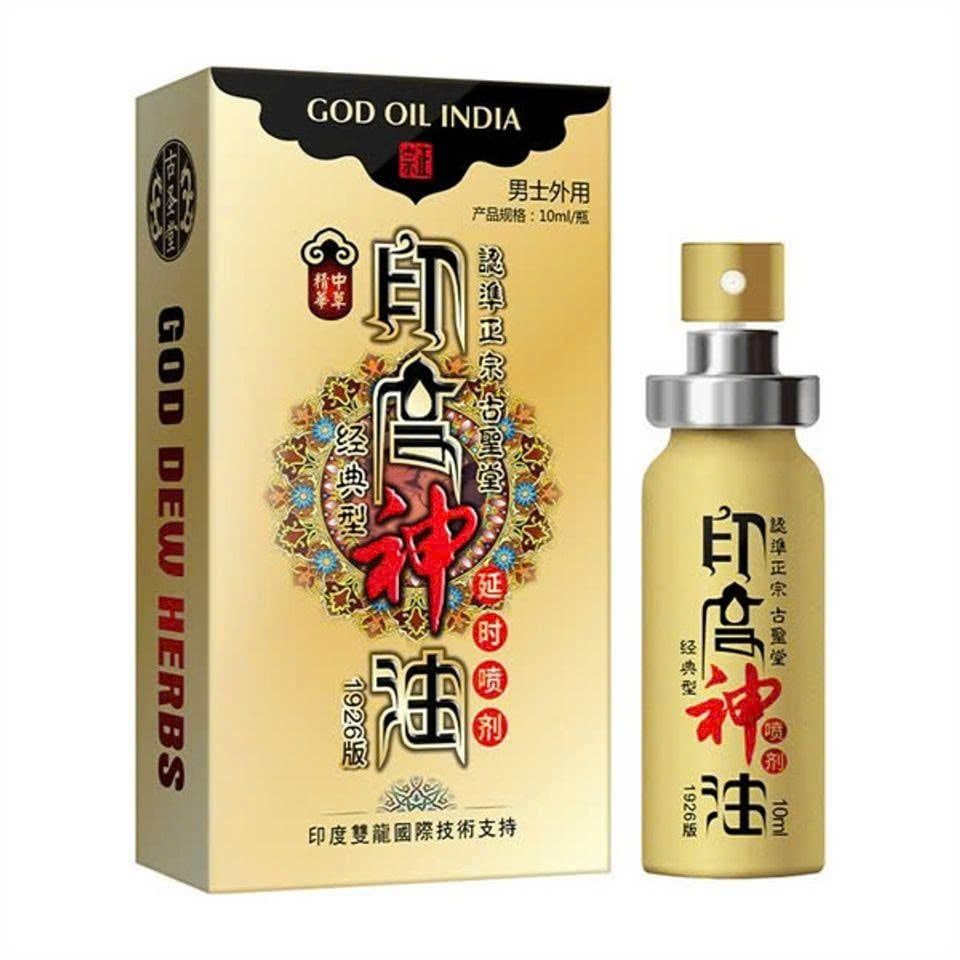  Chai xịt kéo dài thời gian God Oil India Naskig 