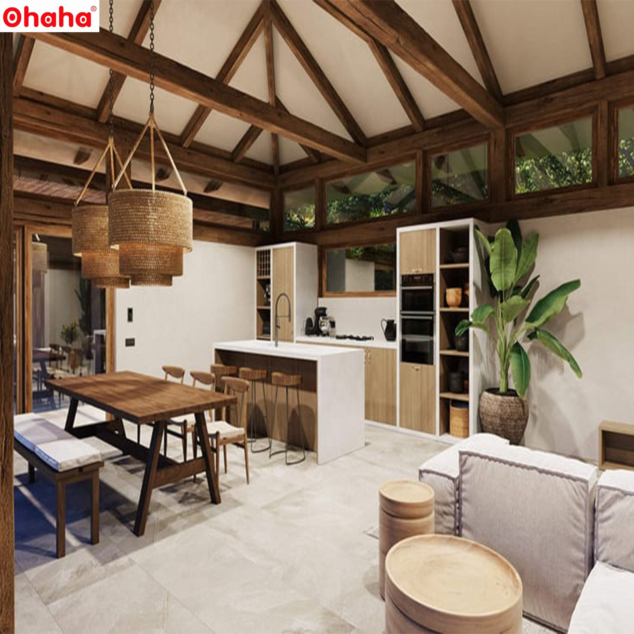 Thiết kế nội thất Modern Balinese