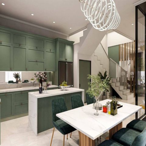 Thiết Kế Nội Thất Nhà Phố - 001