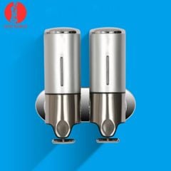 Hộp đựng sữa tắm dầu gội nước rửa tay treo tường màu bạc vàng đỏ tiện dụng sang trọng