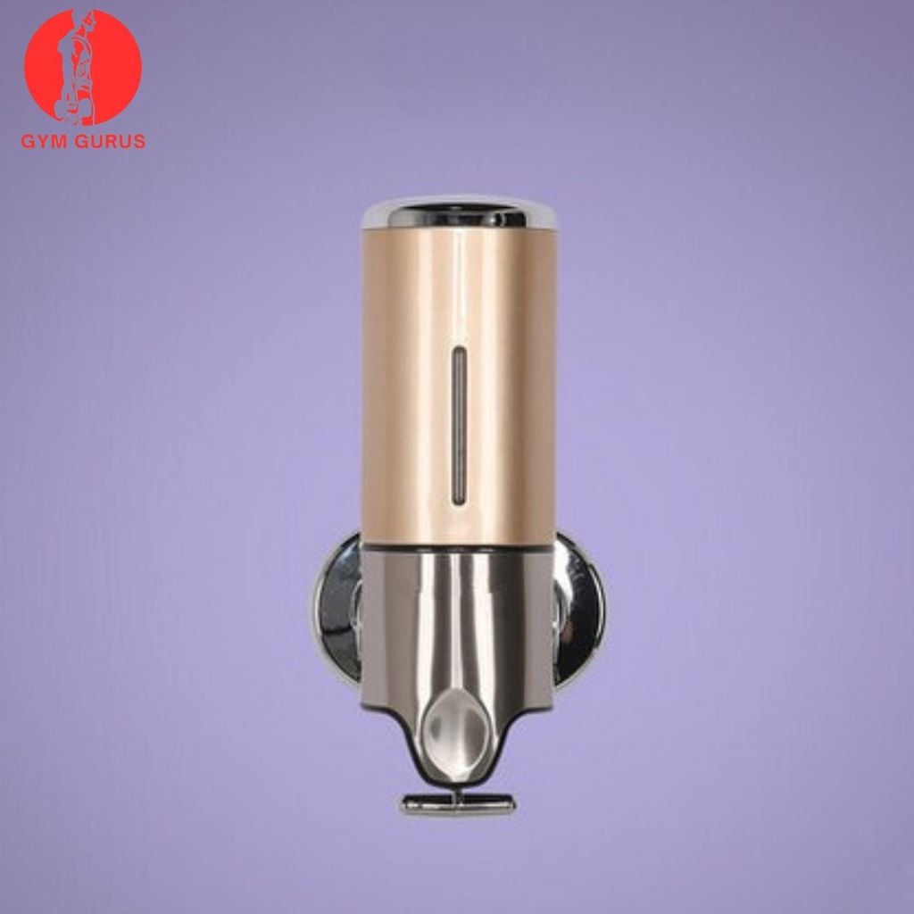 Hộp đựng sữa tắm dầu gội nước rửa tay treo tường màu bạc vàng đỏ tiện dụng sang trọng