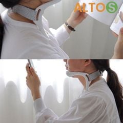 Nẹp cổ hỗ trợ chống gù lưng cận thị rụt cổ rùa đau mỏi vai gáy cho trẻ em người lớn