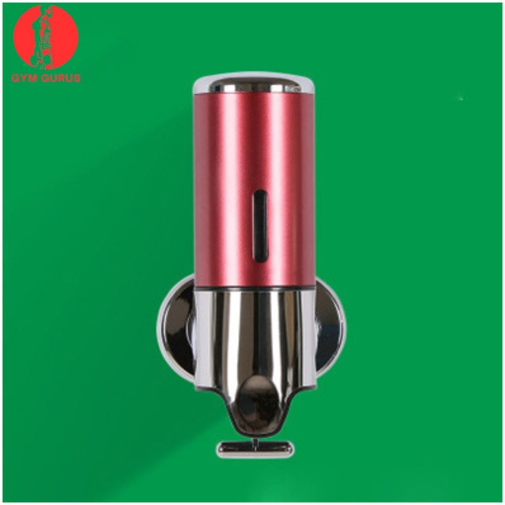 Hộp đựng sữa tắm dầu gội nước rửa tay treo tường màu bạc vàng đỏ tiện dụng sang trọng