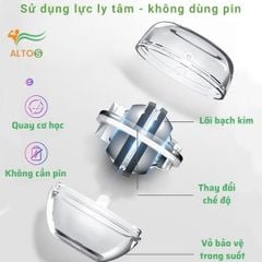 Bóng luyện cổ tay Gyro Ball - Sức Mạnh Cổ Tay Tự Nhiên Cho Thành Công Thể Thao