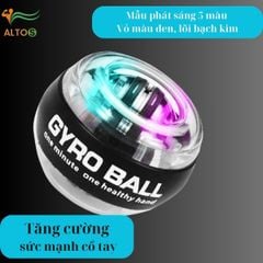 Bóng luyện cổ tay Gyro Ball - Sức Mạnh Cổ Tay Tự Nhiên Cho Thành Công Thể Thao