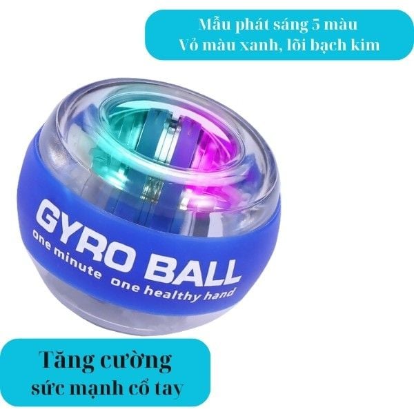 Bóng luyện cổ tay Gyro Ball - Sức Mạnh Cổ Tay Tự Nhiên Cho Thành Công Thể Thao