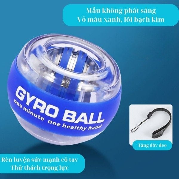Bóng luyện cổ tay Gyro Ball - Sức Mạnh Cổ Tay Tự Nhiên Cho Thành Công Thể Thao