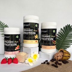 Bột sữa hạt Organic Protein Plus - hỗ trợ cải thiện cân nặng Việt Nhật 1kg