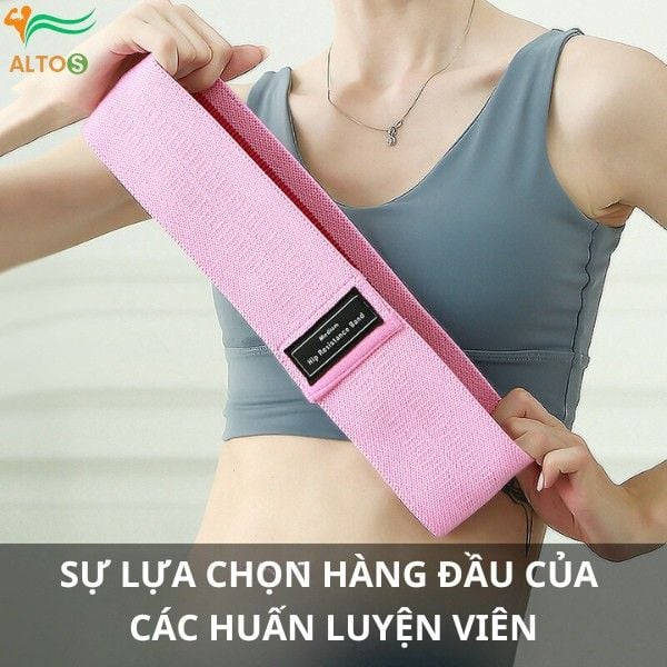 Dây kháng lực vải Miniband, tập mông, đùi hiệu quả dành cho phái đẹp