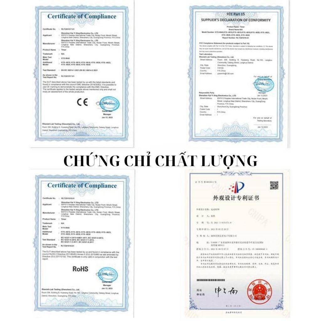 Bộ đồng hồ bấm giờ đếm người tập thể dục thể thao led gym hợp kim nhôm