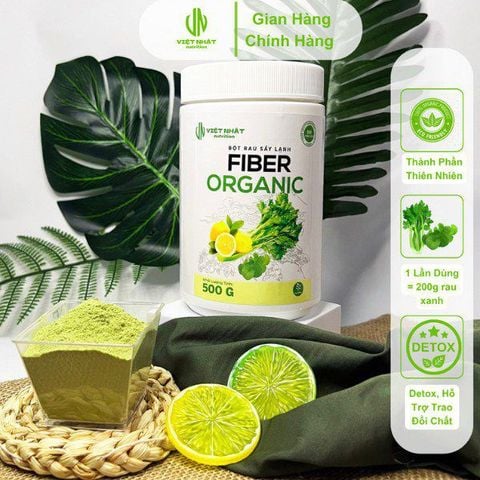 Fiber Organic thải độc tố , bổ xung chất xơ. vitamin C (gói 400g)