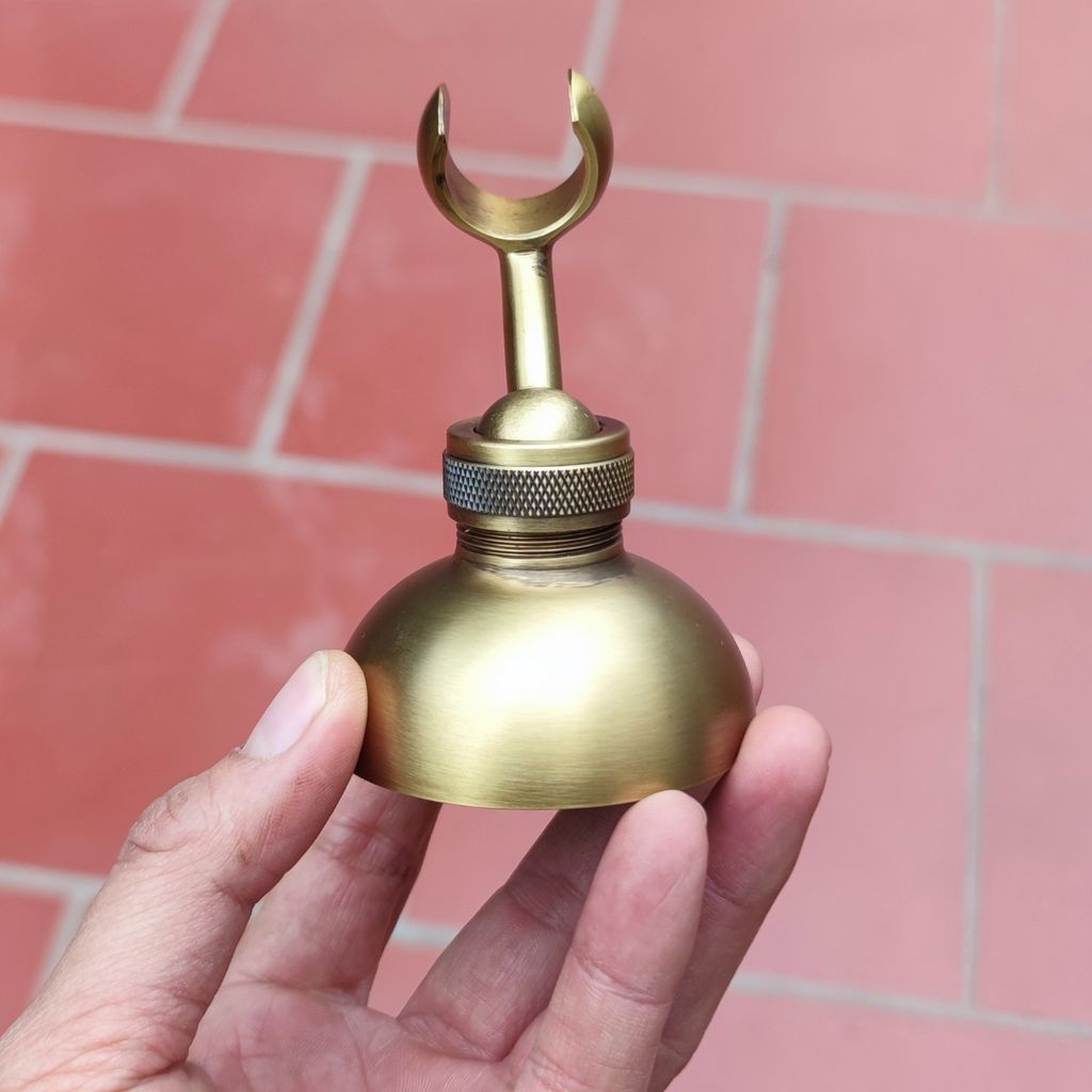 Giá đỡ vòi sen móc treo sen tắm vòi xịt bằng đồng