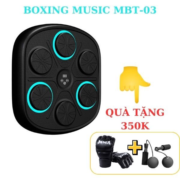 Máy Tập Boxing Theo Nhạc ML-03:  Giá Rẻ Cho Học Sinh, Sinh Viên