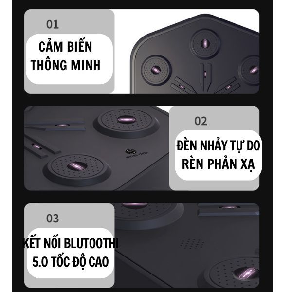 Máy Tập Boxing Theo Nhạc Onepunch OP3 thế hệ mới, bảo hành 12 tháng