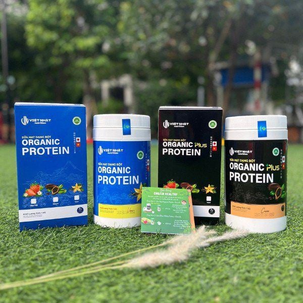 Sữa Hạt Dạng Bột Organic Protein-Hộp 1Kg- Việt Nhật Nutrition