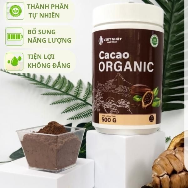 Sữa Cacao Việt Nhật 500g - Thức uống thư giãn và làm đẹp
