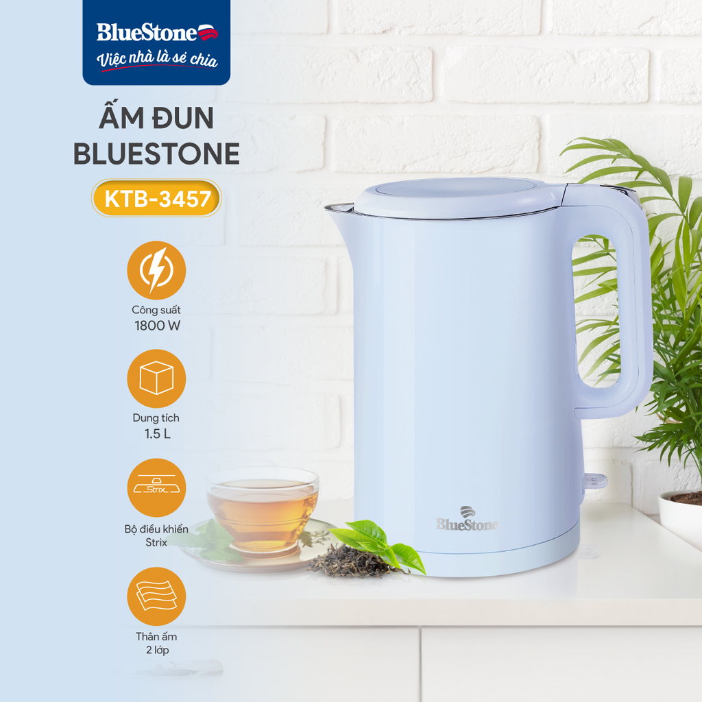 Ấm Đun Siêu Tốc BlueStone KTB-3457