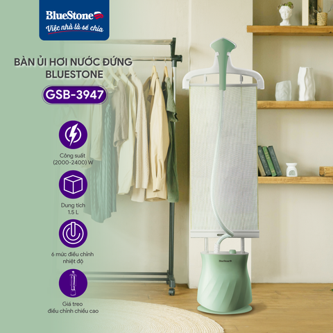  Bàn Ủi Hơi Nước Đứng BlueStone GSB-3947 
