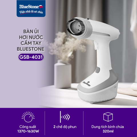 Bàn Ủi Hơi Nước Cầm Tay BlueStone GSB-4031 1370-1630W 