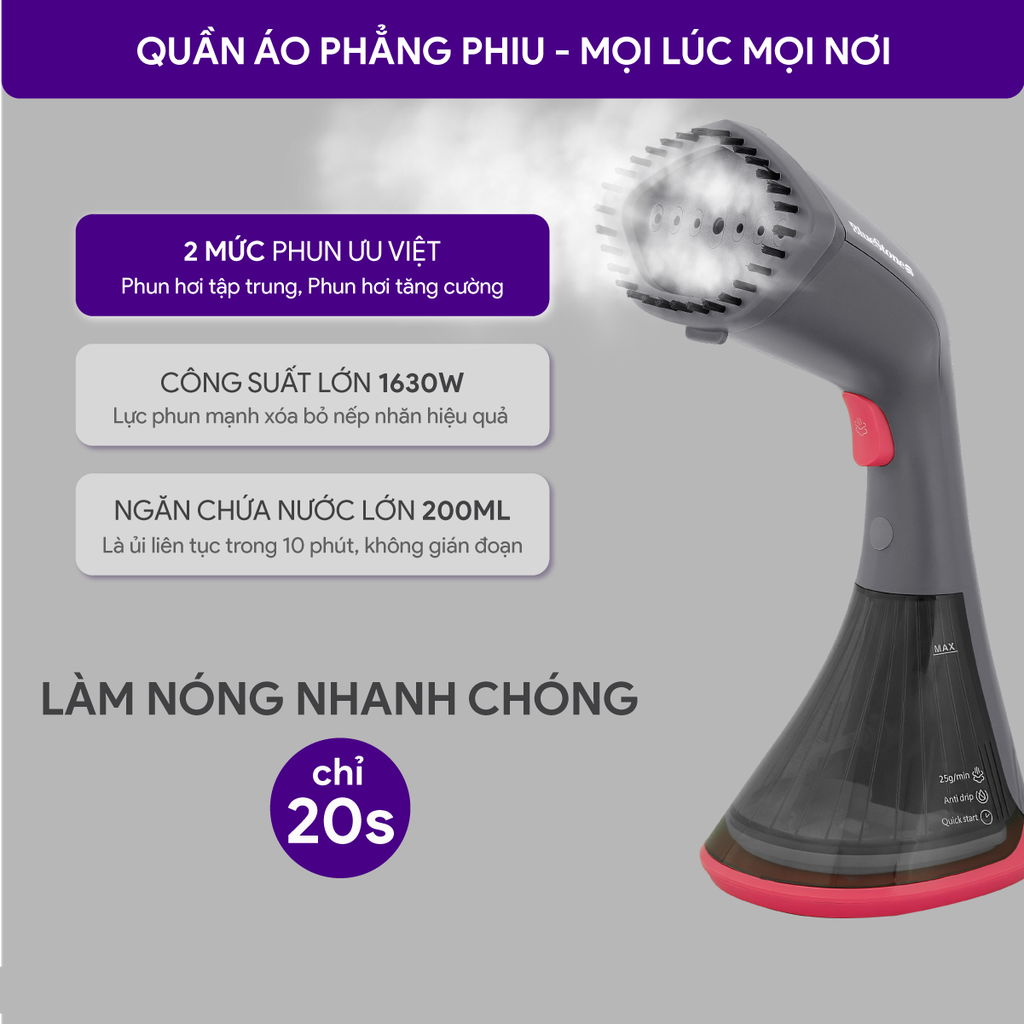 Khả năng làm phẳng quần áo của chúng rất ấn tượng