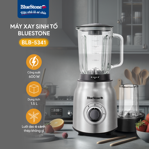  Máy Xay Sinh Tố BlueStone BLB-5341 1.5 Lít 600W 