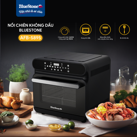  Nồi Chiên Hơi Nước BlueStone AFB-5895 24 Lít 1650W 