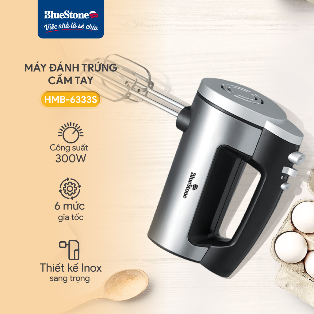 Máy Đánh Trứng Cầm Tay BlueStone HMB-6333