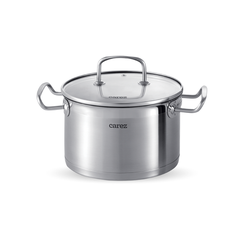  Nồi Inox Cao Cấp Carez CPC755 3 kích thước 18cm 20cm 24cm 