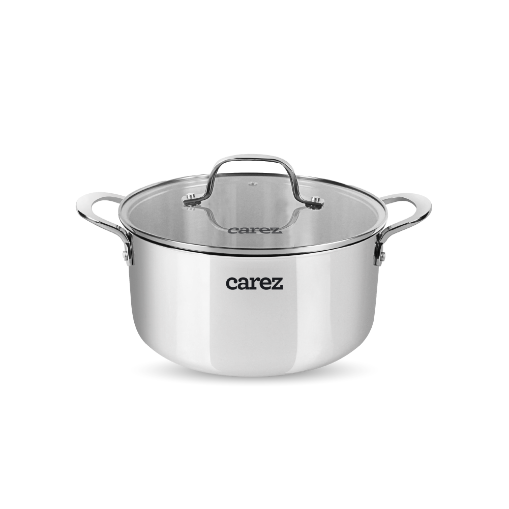 Bộ Nồi Inox Carez CPC871SI-03 Tri-Ply