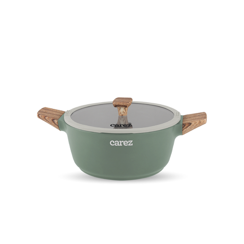  Nồi Đúc Vân Đá Carez CPC595 3 kích thước 18cm 20cm 24cm 