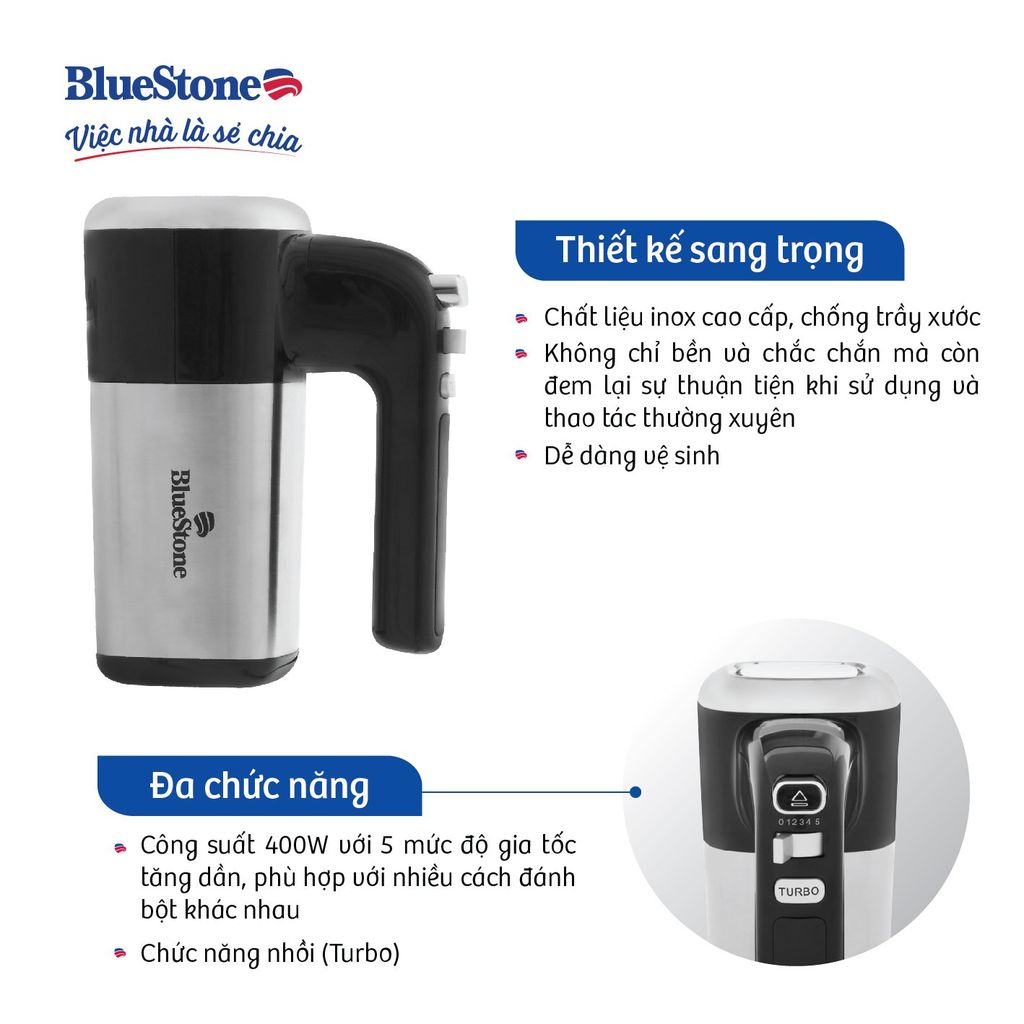 Máy Đánh Trứng BlueStone HMB-6338