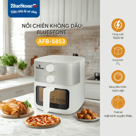  Nồi Chiên Không Dầu BlueStone AFB-5853 7 Lít 1500W 