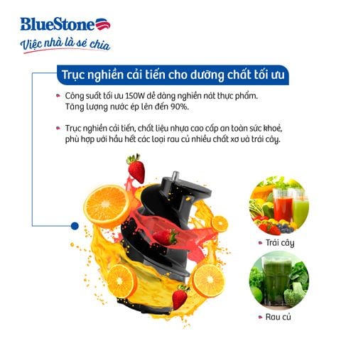  Máy Ép Chậm BlueStone SJB-6558 150W 