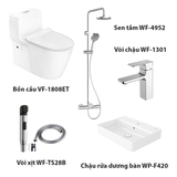 Combo American Standard VF-1808ET + WP-F420+ WF-TS28B + WF-1301 + WF-4952 
