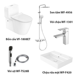  Combo American Standard VF-1808ET + WP-F420+ WF-TS28B + WF-1301 + WF-4956 