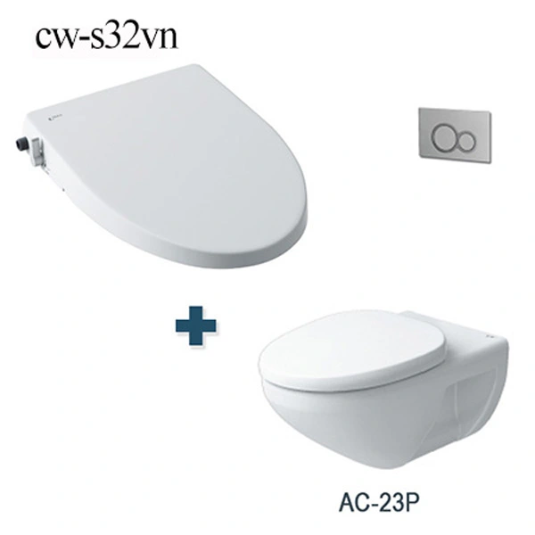 Bàn cầu treo tường Inax AC-23PVN+CW-S32VN