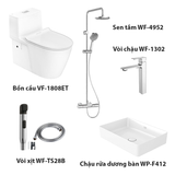  Combo American Standard VF-1808ET + WP-F412 + WF-TS28B + WF-1302 + WF-4952 